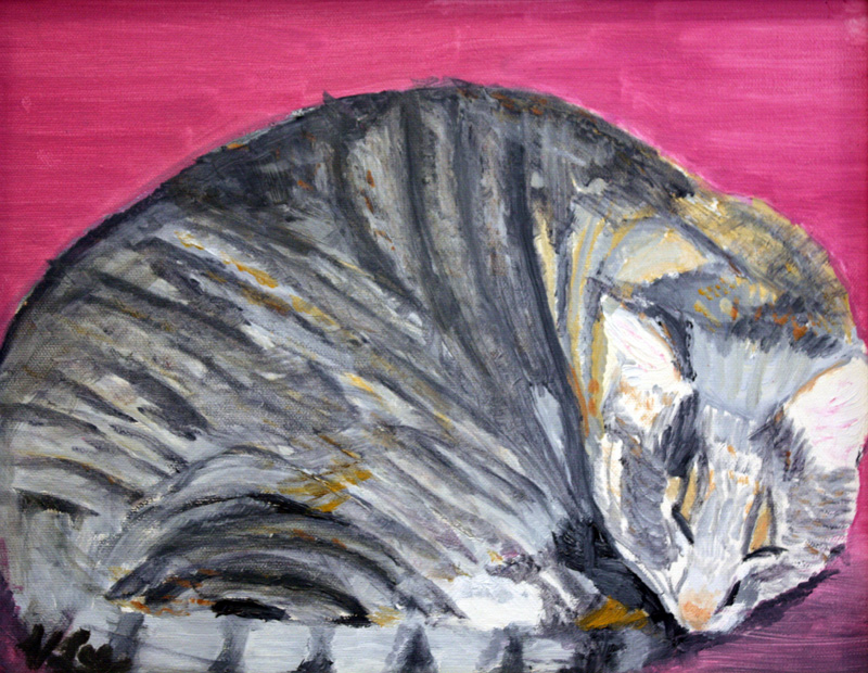 Puyi Sleeping at 3 by Valerie Lee