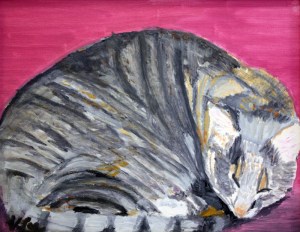 Puyi Sleeping at 3 by Valerie Lee