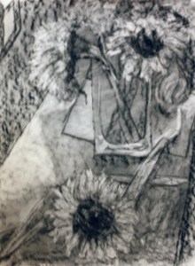 Valerie Lee Artist - Shadows of Sunflowers