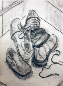 Valerie Lee Artist - Sneaker at Rest