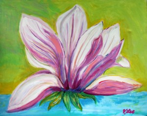 Sugar Magnolia,Blossoms Sweet by Valerie Lee