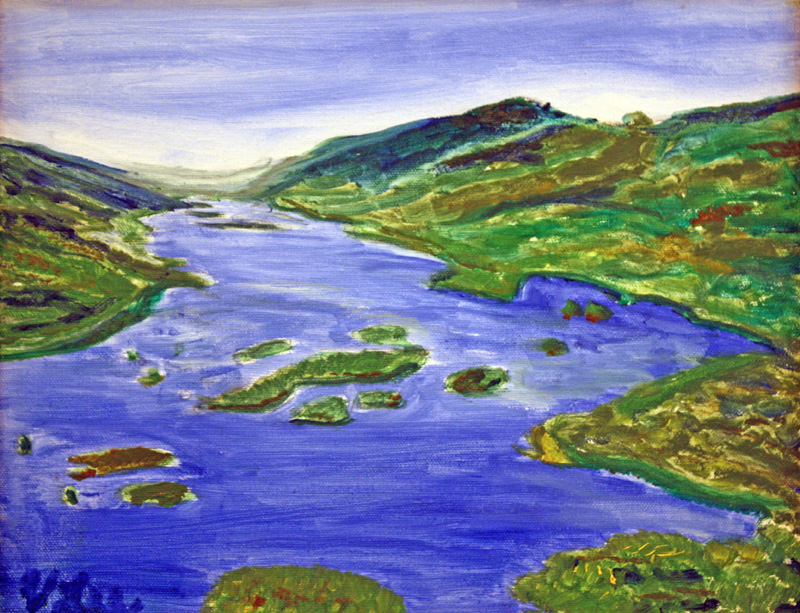 The Narrows, Lake George by Valerie Lee