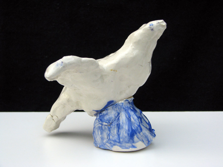 The Peace Bird Clay 5 x 6